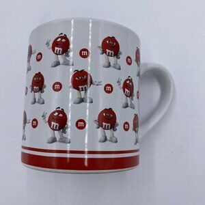 RED M&M COLLECTIBLE 2018 COFFEE MUG Cup Officially Licensed
